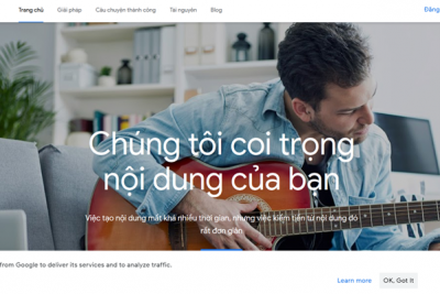 Hướng dẫn đăng ký Google AdSense 2021.
