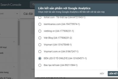 Tại sao nên liên kết tài khoản Google Analytics với Google Search Console?